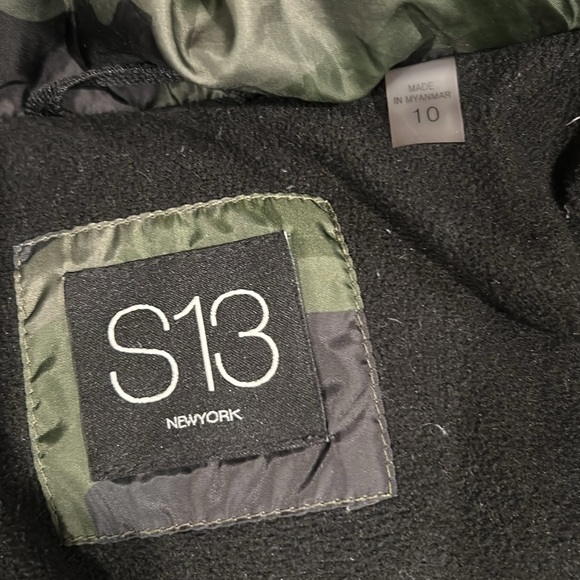 SAM. S13 camo boys coat - Picture 2 of 5